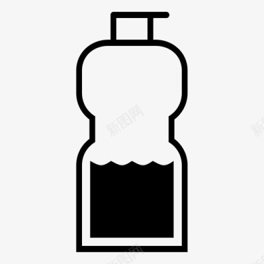瓶子饮料瓶图标图标