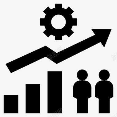 社会爱心优化业务发展图标图标