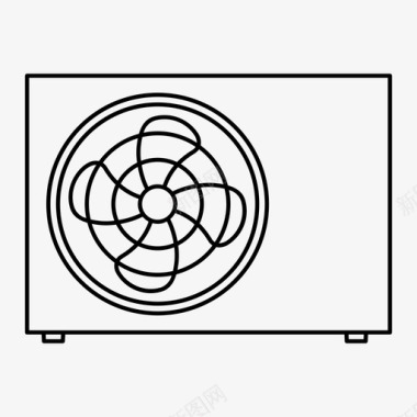 四季空调毯空调电子设备家用电器图标图标