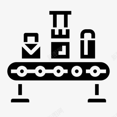 行李输送机机场行李图标图标