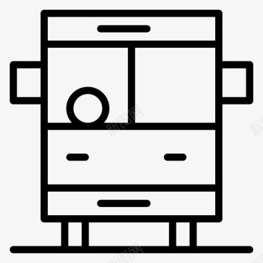 公共图标公共汽车教育学校图标图标