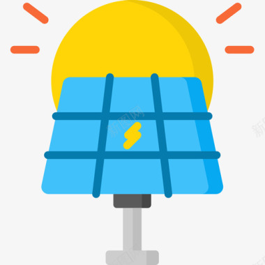 太阳太阳能可再生能源1平板图标图标