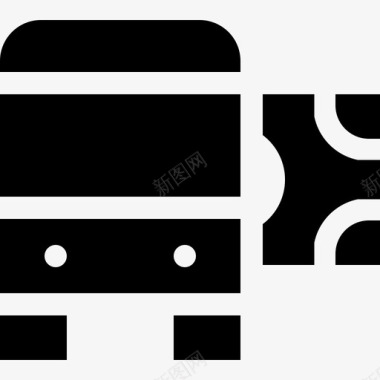 公共交通标识公共汽车公共交通18满载图标图标