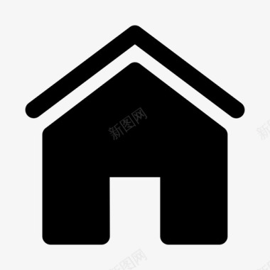 房子主页免抠png主页建筑房子图标图标