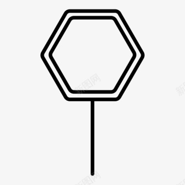 道路标志道路街道图标图标