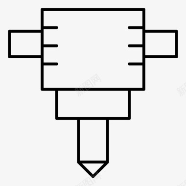 手提钻工具图标图标