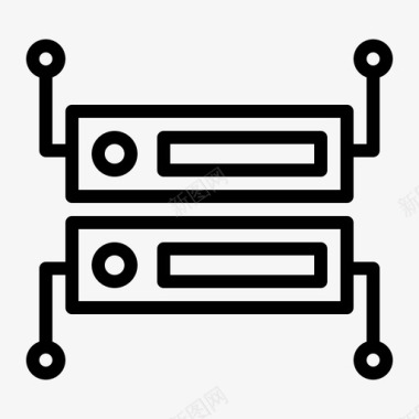 服务器服务器计算机数据库图标图标