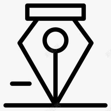 垃圾删除图标锚定删除笔图标图标