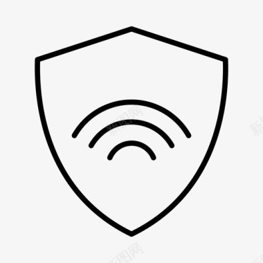 wifi徽章数字电子商务图标图标