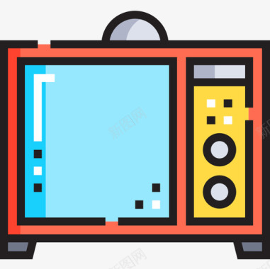 电视挂画电视五金21线颜色图标图标
