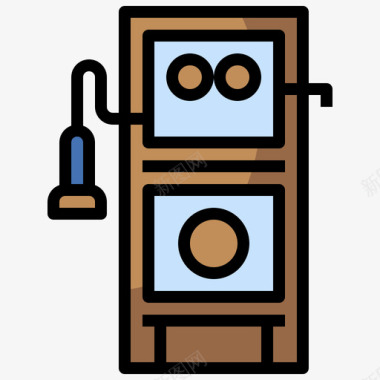 历史电话电话历史5线颜色图标图标