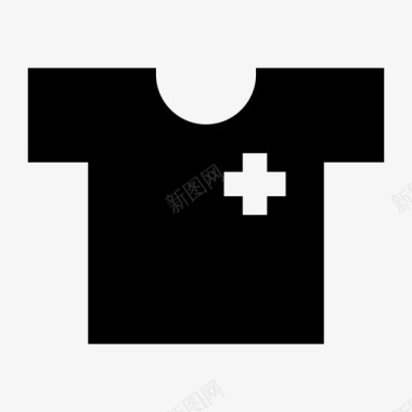 女医生护士衬衫医生护士图标图标