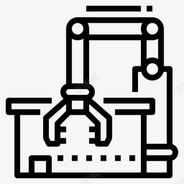 立体企业标识制造商企业工厂图标图标