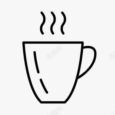 大杯咖啡饮料咖啡图标图标