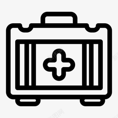 医疗包医疗包公文包图标图标
