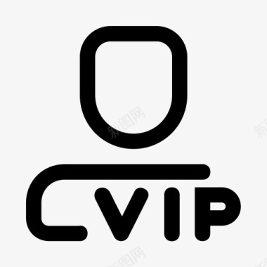 欧式vip会员VIP图标