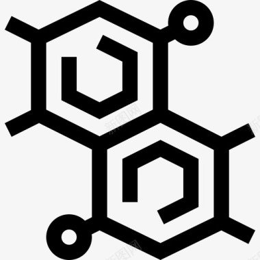 分子圈分子科学113线性图标图标