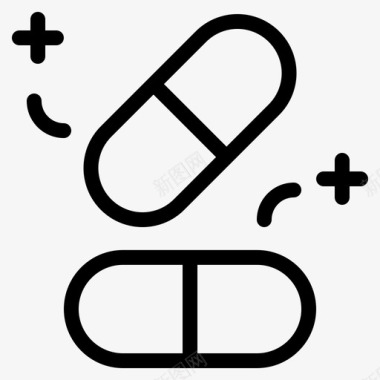 药斗子药科学药片图标图标