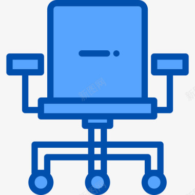 办公椅家装29蓝色图标图标