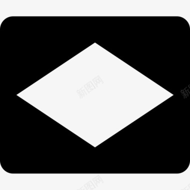 英国2号道路紧急改道标志图标图标