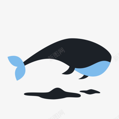 孤单的蓝_鲸鱼图标