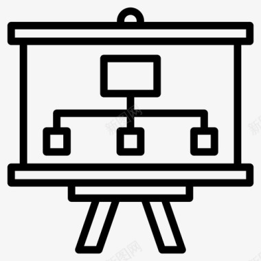 企业品牌形象演示文稿图板图表图标图标