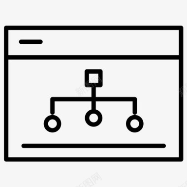 流程图网络流程图internet图标图标