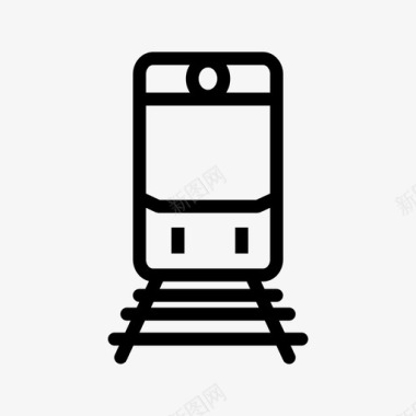 西安地铁标志火车公共铁路图标图标