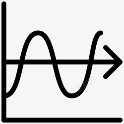 线条频率频率图形长度图标高清图片