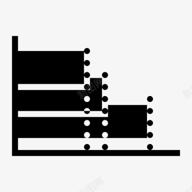 几何模块图表条形图数学图标图标