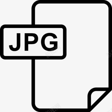 JPG格式文件格式图形图标图标