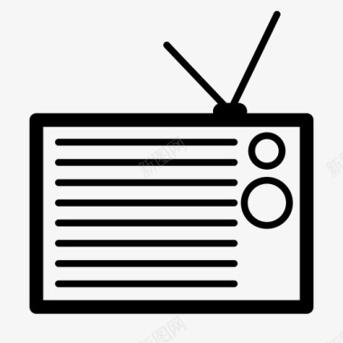 调频收音机音乐设备图标图标