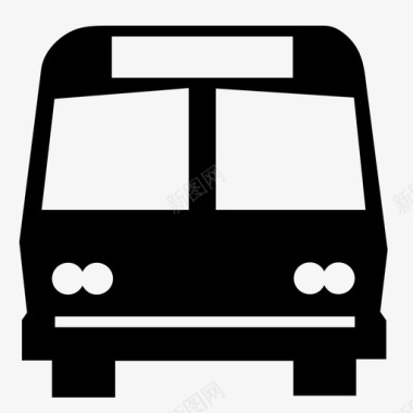 巴士站政府公路图标图标