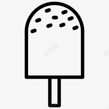 甜点冰淇淋冰激凌甜点图标图标