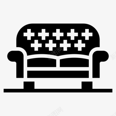 沙发家具休闲图标图标