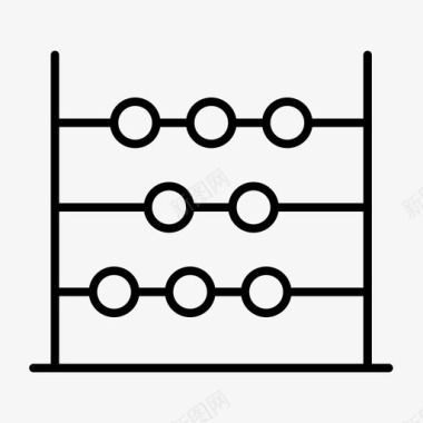 算盘矢量图算盘图标图标