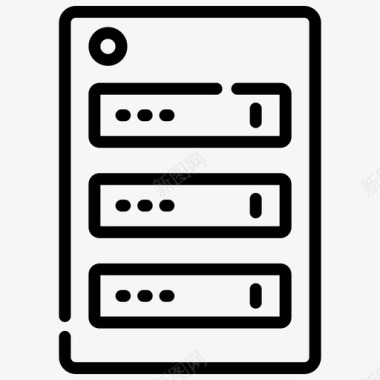 服务器服务器数据库硬件图标图标
