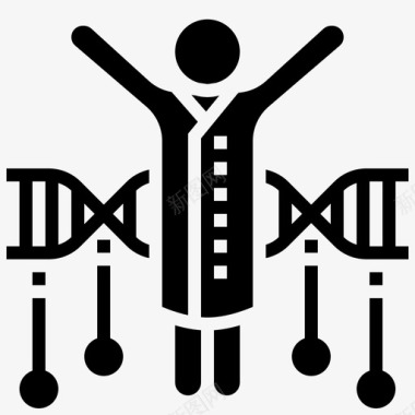 生物基因组生物学基因图标图标