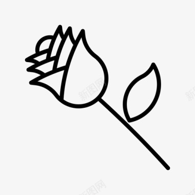 玫瑰玫瑰情侣花图标图标