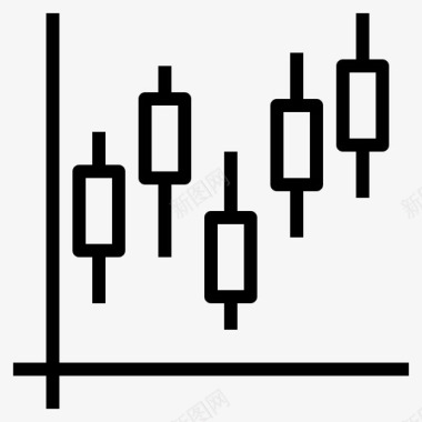 财务图表背景图片烛台图图表数学图标图标