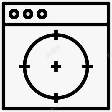 皇家目标皇家战斗4号直线型图标图标