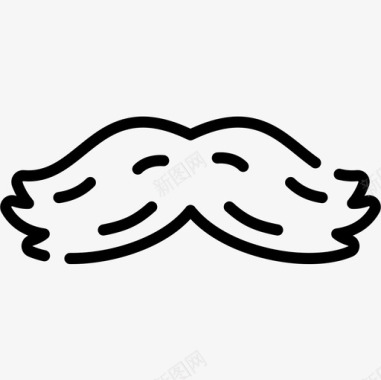 moustacheMoustache5月5日线性图标图标