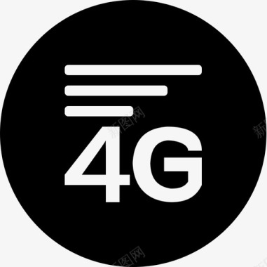 4G全网通4g图标