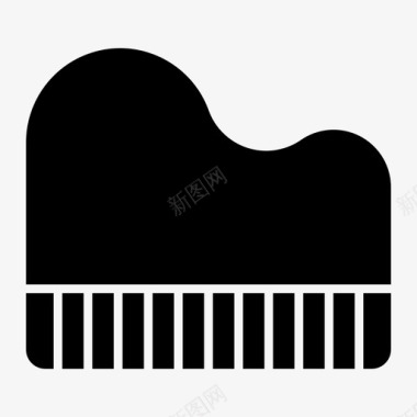 钢琴音乐节键盘图标图标
