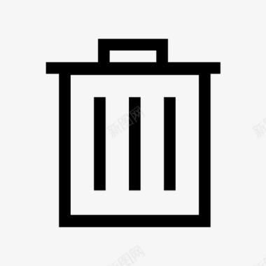 垃圾删除图标删除图标