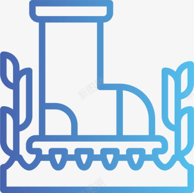 钓鱼de靴子钓鱼21梯度图标图标