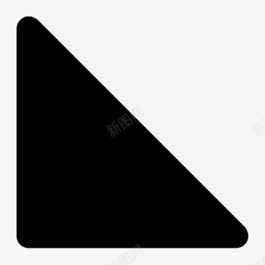三角形几何形状图标图标