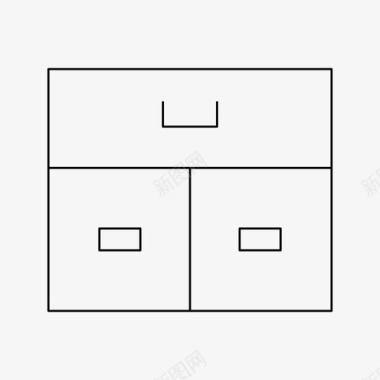 橱柜衣柜模版衣柜橱柜家具图标图标