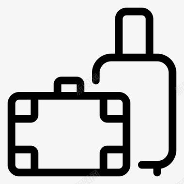 便利帖png行李箱便利设施公文包图标图标