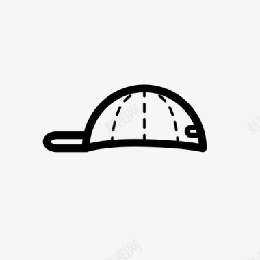 服装帽子配件棒球帽图标图标
